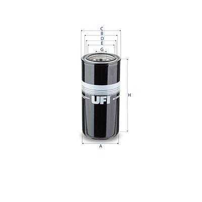 UFI 24.478.00 Fuel filter 1273 400213