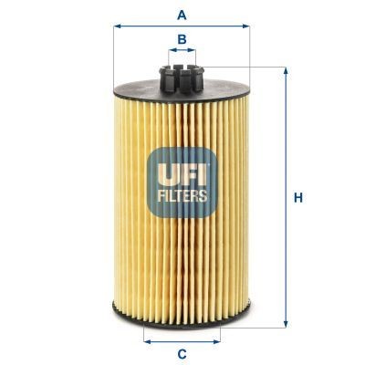 UFI 25.245.00 Oil filter 0420 8014