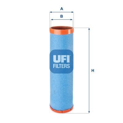 UFI 27.C71.00 Secondary Air Filter 2S0 129 620 A