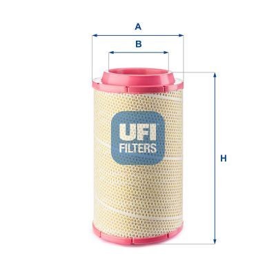 UFI 27.F16.00 Air filter 84.08405.0022