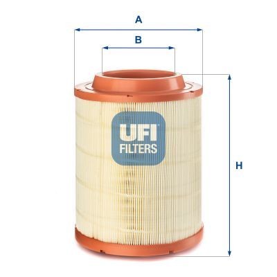 UFI 305mm, 227mm, Filter Insert Height: 305mm Engine air filter 27.F17.00 buy