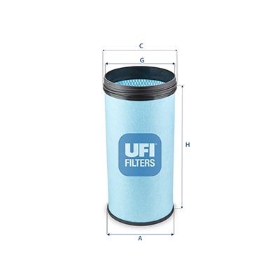 UFI 27.F19.00 Air filter 20411816