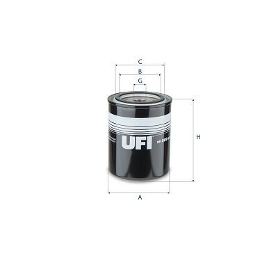UFI 29.009.00 Coolant Filter 26550001