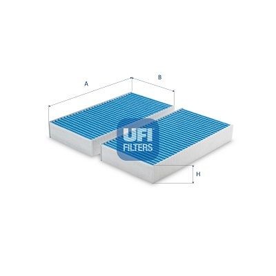UFI 34.215.00 Pollen filter A164830 021864