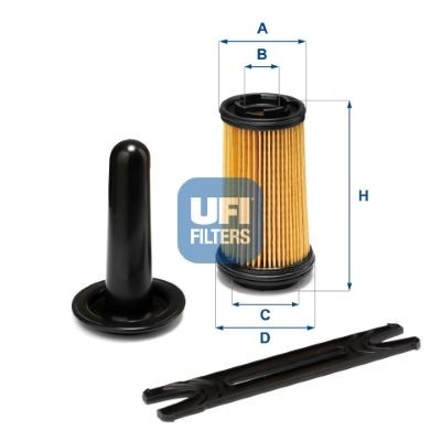 UFI 44.005.00 Urea Filter 8-98169 403-0
