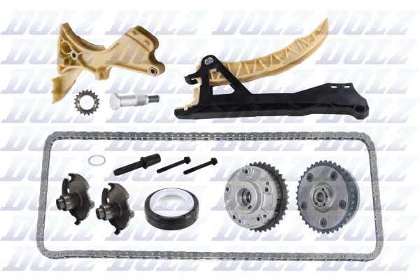SKCB012V DOLZ Timing chain set BMW with gears, Simplex