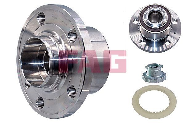 Buy Wheel bearing kit FAG 713 6110 70 - Bearings parts VW T-CROSS online