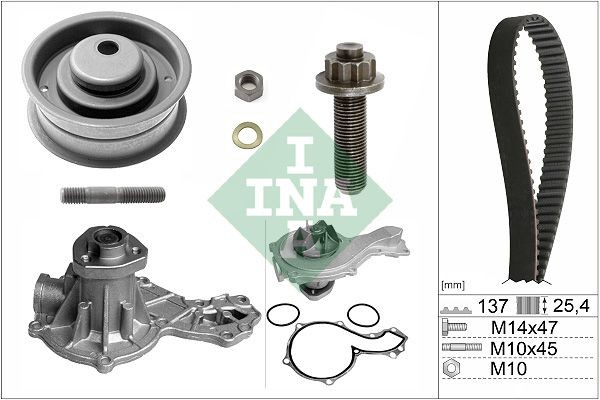Great value for money - INA Water pump and timing belt kit 530 0003 30