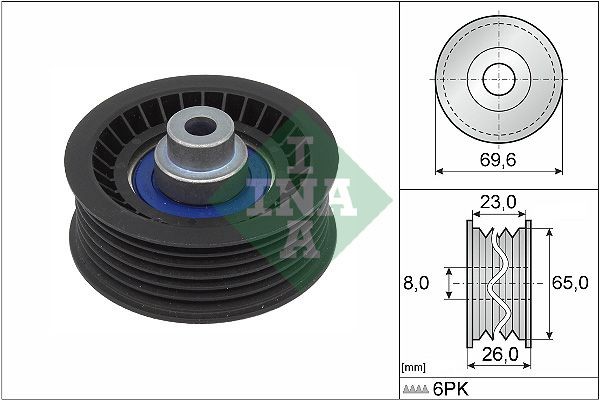 INA 532 0917 10 Ford TRANSIT 2015 Deflection pulley