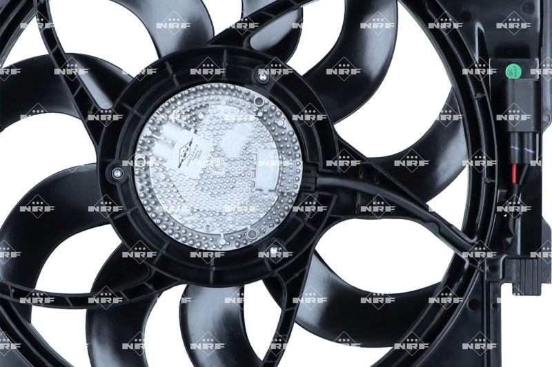 470003 Fan, radiator 470003 NRF 12V, with radiator fan shroud