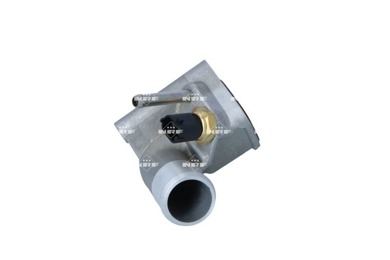 725022 Engine cooling thermostat 725022 NRF Opening Temperature: 92°C, with sensor, with seal ring, with housing