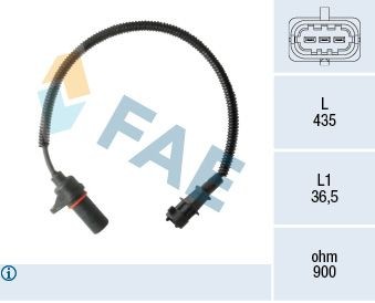 FAE 79478 Crankshaft sensor Inductive Sensor