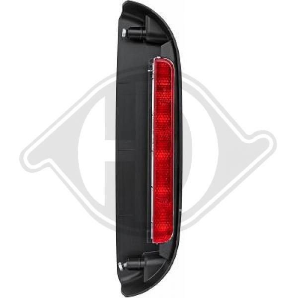 1 LED Zusatz- 3.Bremslicht Bremsleuchte Rot für Fiat Punto Grande Punto  51974522