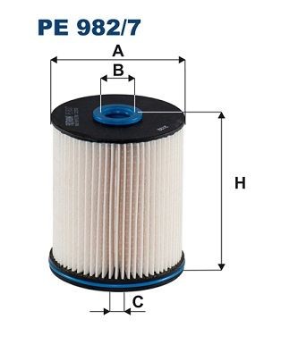 Great value for money - FILTRON Fuel filter PE 982/7