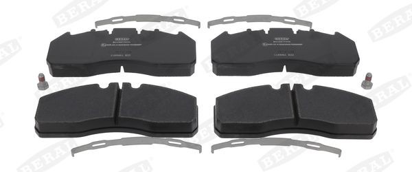 29174 BERAL prepared for wear indicator Height: 109,5mm, Width: 250mm, Thickness: 29mm Brake pads BCV29174TK buy