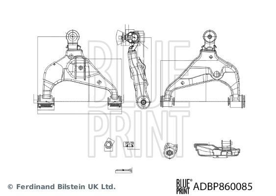 ADBP860085 Track control arm BLUE PRINT ADBP860085 review and test