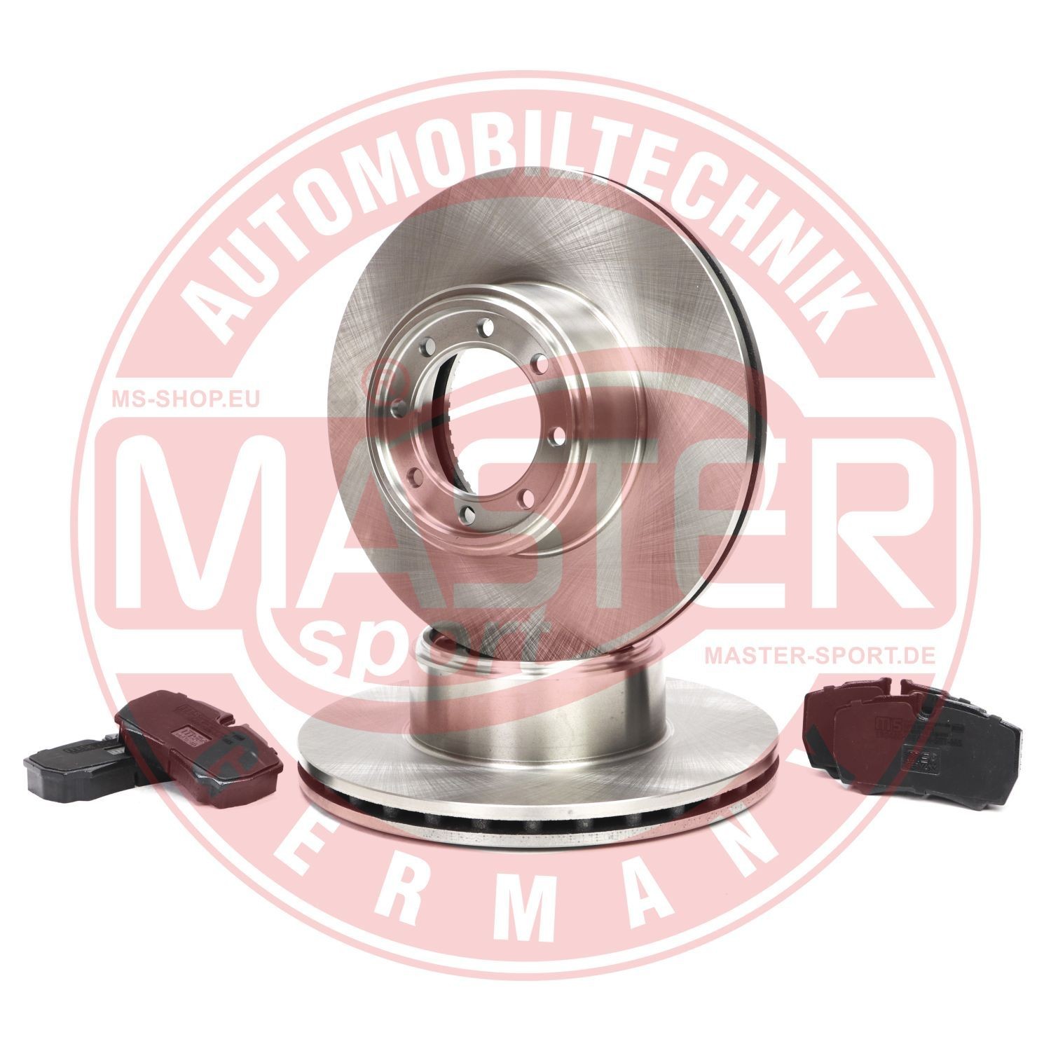 MASTER-SPORT Rear Axle, Vented Ø: 294mm, Brake Disc Thickness: 24mm Brake discs and pads 202402281 buy