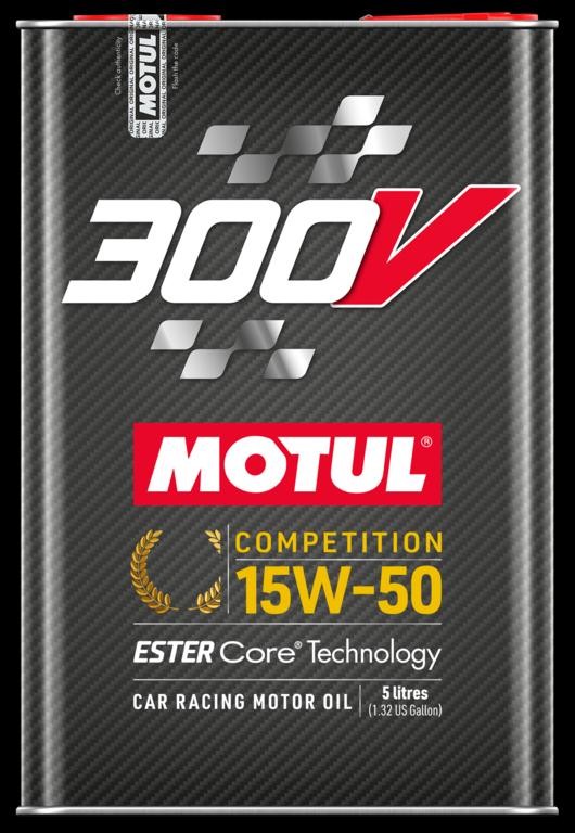 Auto oil 15W50 longlife diesel - 110861 MOTUL 300V COMPETITION, ESTER Core Techn.