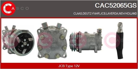 CASCO CAC52065GS Air conditioning compressor 84011595