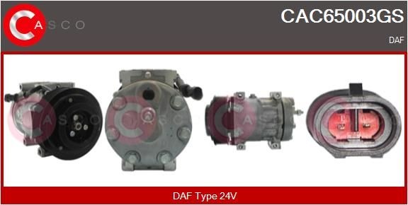 CAC65003GS CASCO Klimakompressor für DAF online bestellen