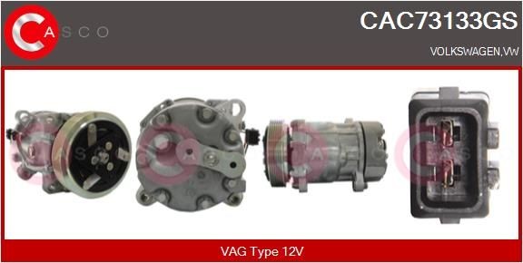 CASCO CAC73133GS Air conditioning compressor 701 820 805 Q