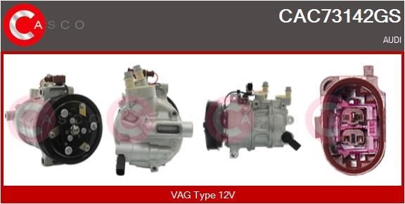 CASCO CAC73142GS Audi A6 2021 AC pump