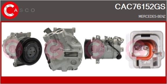 CASCO CAC76152GS Air conditioning compressor A 447 830 67 01