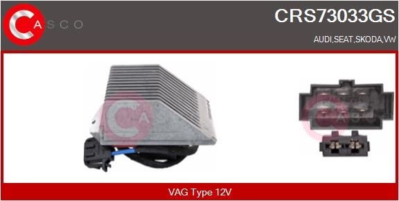 CASCO CRS73033GS VOLVO Control unit, air conditioning