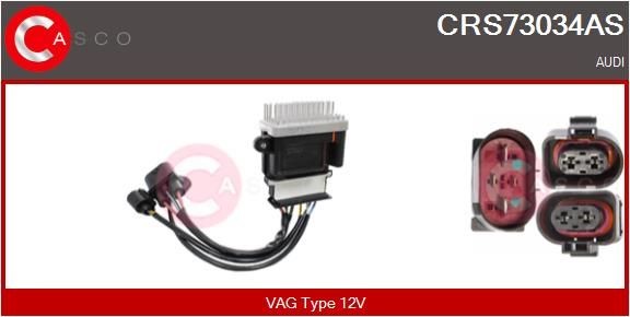 CASCO CRS73034AS AUDI Control unit, air conditioning in original quality