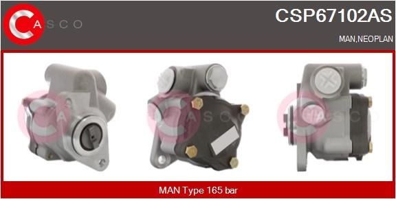 CASCO CSP67102AS Power steering pump 81.471.016.186