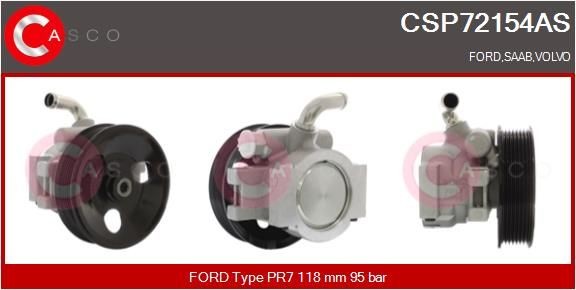 CASCO CSP72154AS Power steering pump 1358024