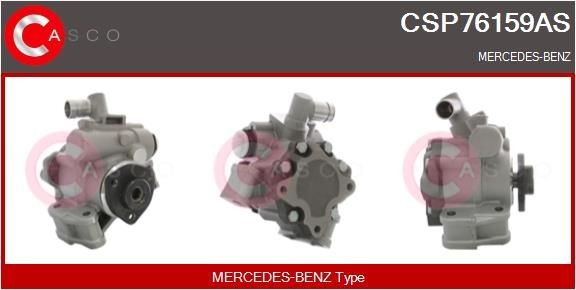 CASCO CSP76159AS Steering pump ML W163 ML 270 CDI 2.7 163 hp Diesel 2004 price