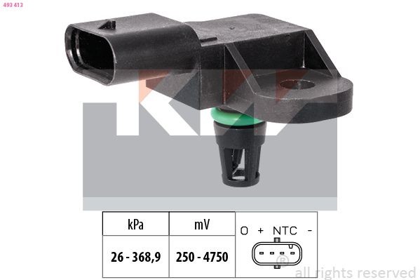 Great value for money - KW Air Pressure Sensor, height adaptation 493 413