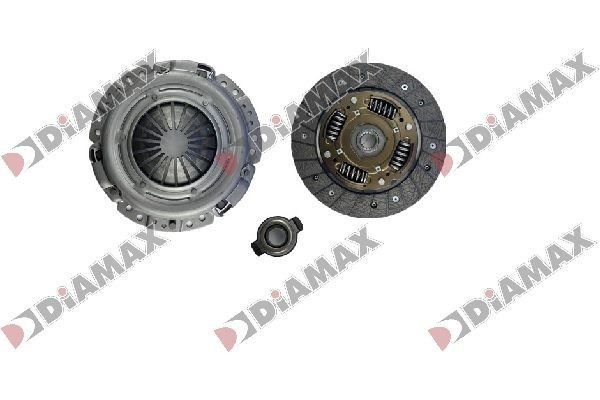 Performance clutch DIAMAX with clutch pressure plate, with clutch release bearing, with clutch disc, 180mm - T5058K3