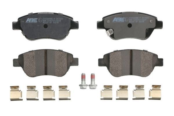 Fiat DOBLO Disk brake pads 18519036 ABE C1X034ABE-P online buy