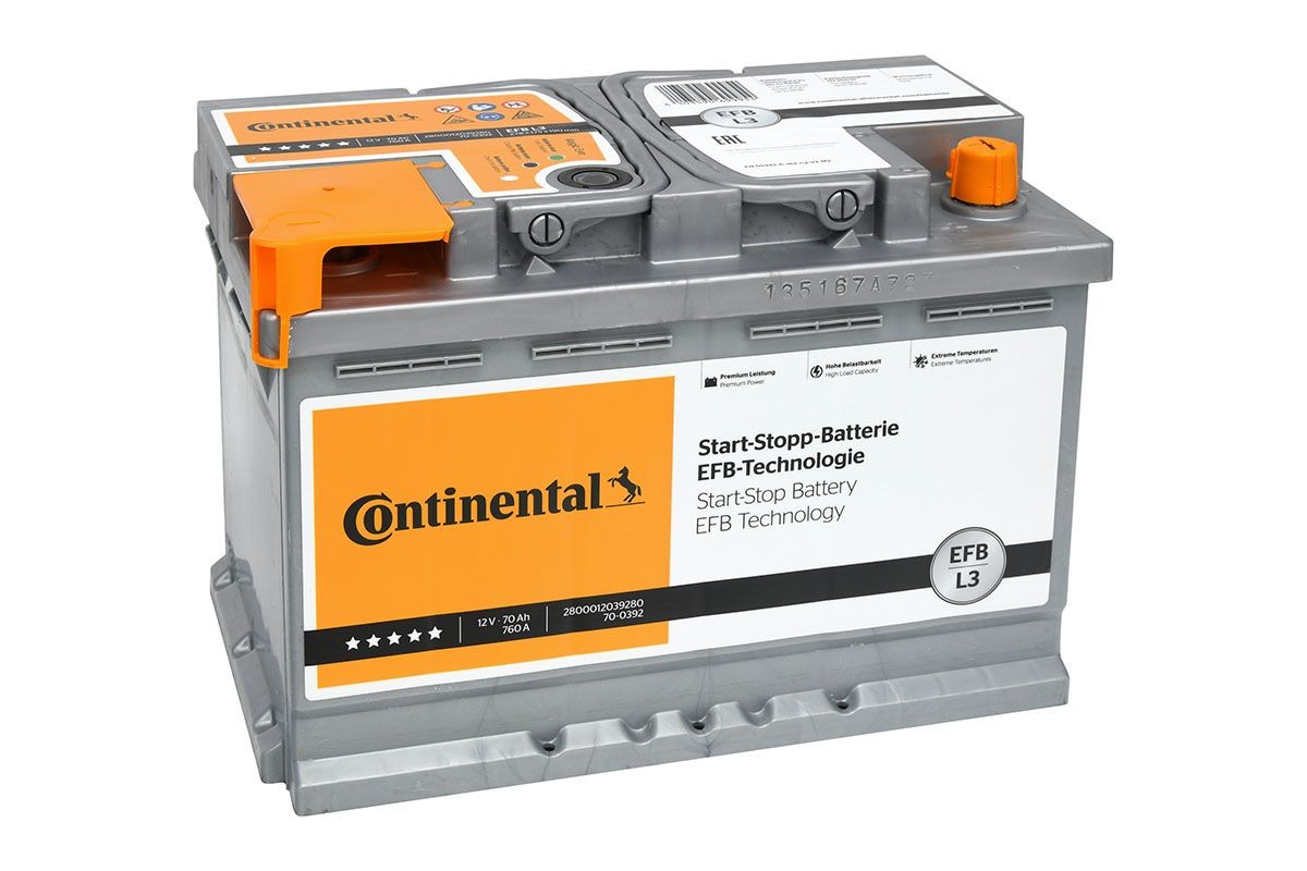 Continental Battery 2800012039280 BMW X1 2009