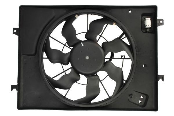 D80511TT THERMOTEC Cooling fan HYUNDAI Ø: 460 mm, 12V, 220W, with radiator fan shroud