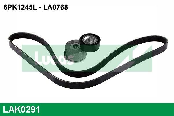 LUCAS LAK0291 Serpentine belt 9M5Q6C301EA
