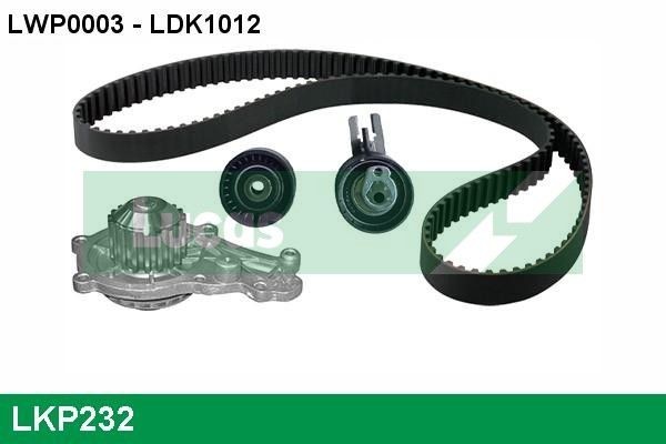LUCAS LKP232 Timing Belt Y601-12205-A
