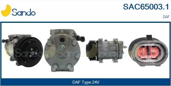 SAC65003.1 SANDO Klimakompressor für DAF online bestellen