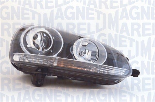 MAGNETI MARELLI 710301212274 Headlight Right, D2S/H7, D2S, W5W, H7, Bi-Xenon, with indicator, for right-hand traffic, without control unit for Xenon, without bulbs, with motor for headlamp levelling
