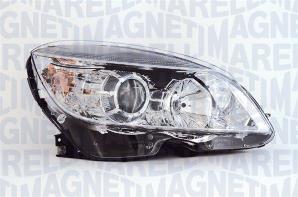 710301234203 MAGNETI MARELLI Headlight SMART Left, H7/H7, PY21W, W5W, Halogen, with indicator, for right-hand traffic, with bulbs, with motor for headlamp levelling