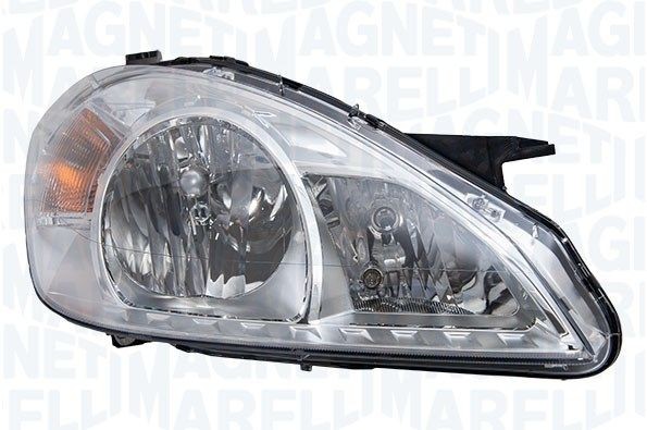 MAGNETI MARELLI 710301241203 Headlight Left, H7/H7, W5W, PY21W, Halogen, with indicator, for right-hand traffic, with motor for headlamp levelling