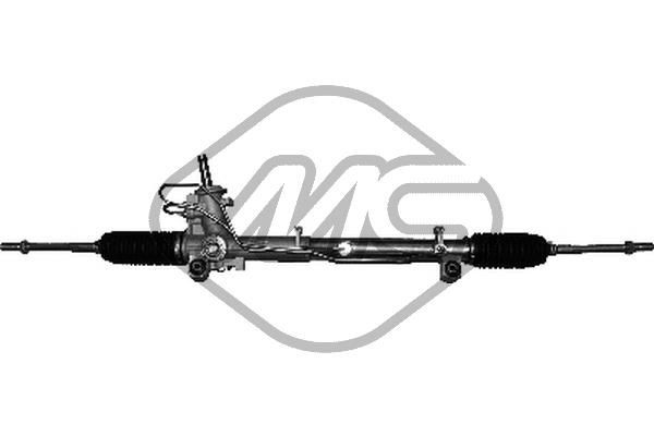 Steering rack Metalcaucho Hydraulic, for left-hand drive vehicles, without tie rod ends, without tie rod - 50390