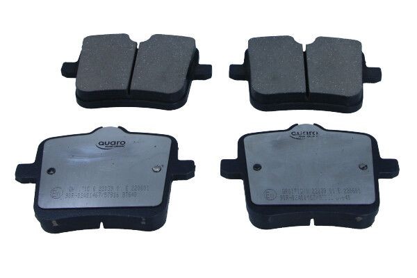 QUARO prepared for wear indicator Height: 116mm, Width: 80mm, Thickness: 17,5mm Brake pads QP0171C buy