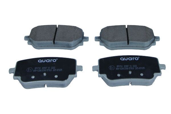 QUARO QP0761 Disc pads MERCEDES-BENZ A-Class Saloon (W177) AMG A 35 Mild-Hybrid 4-matic 306 hp Petrol/Electric 2022 price