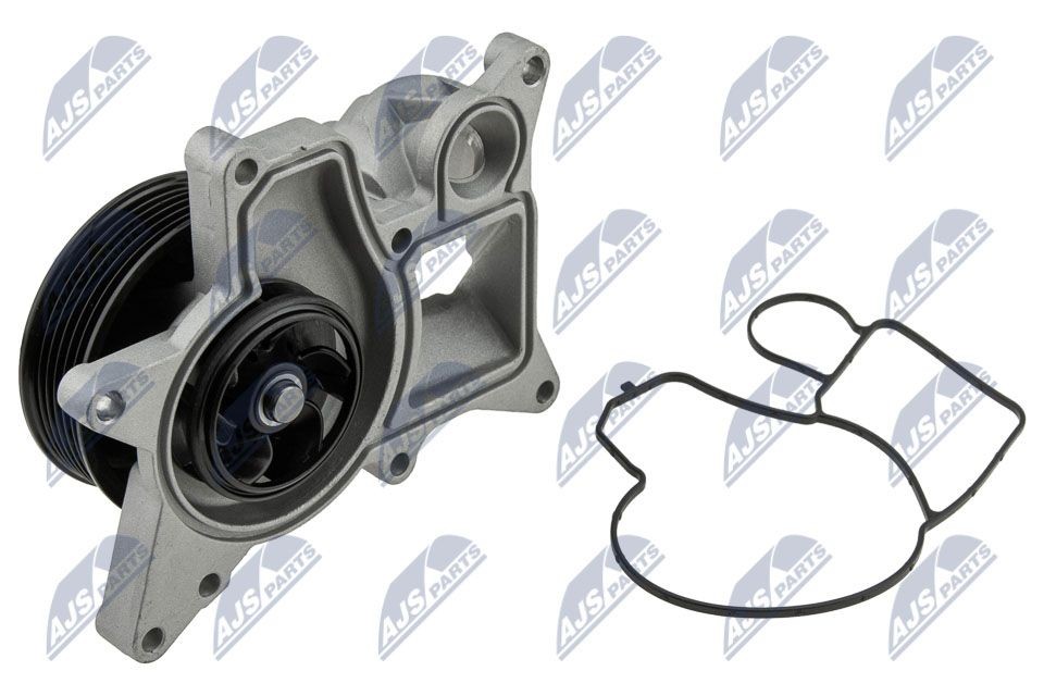 CPW-BM-047 NTY Water pumps BMW with V-ribbed belt pulley, with seal, Mechanical