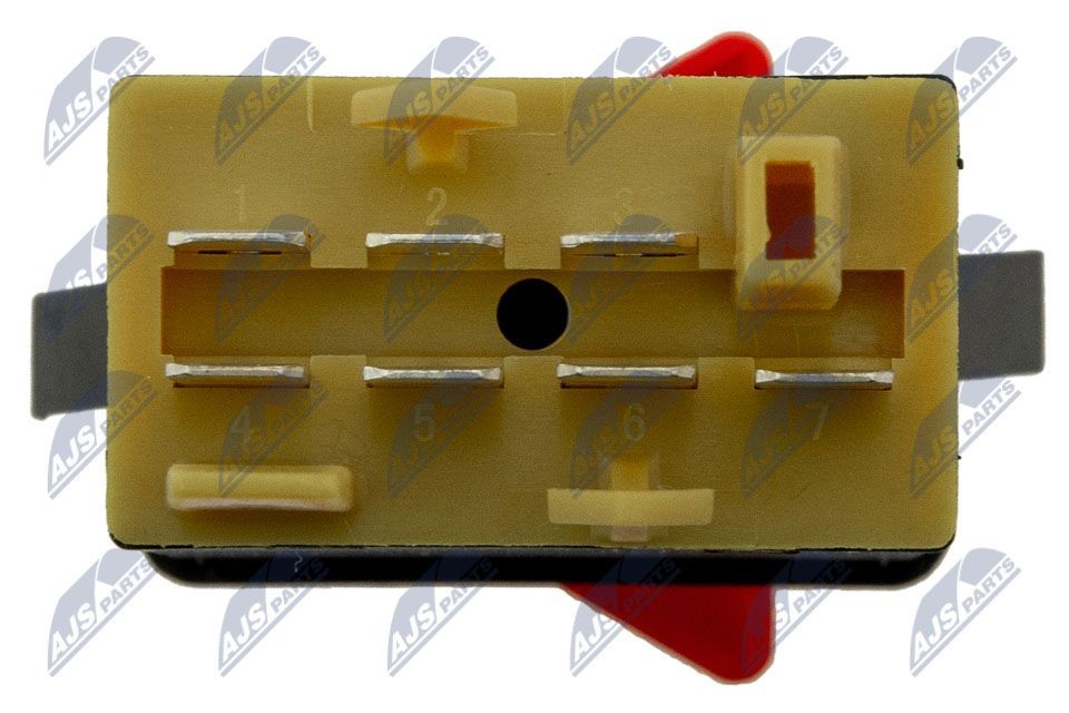 EWS-SK-015 Hazard Light Switch EWS-SK-015 NTY Dashboard, with integrated relay