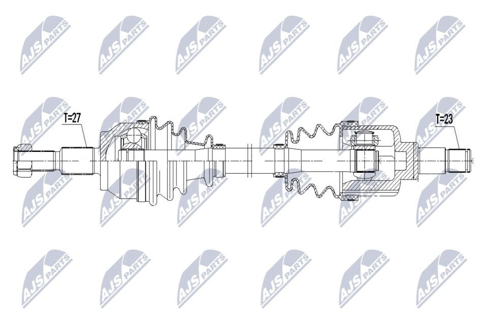 Great value for money - NTY Drive shaft NPW-FR-121