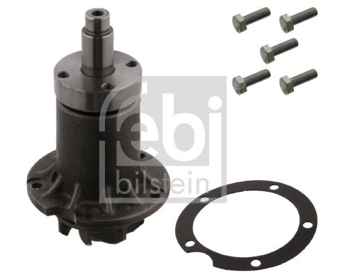 FEBI BILSTEIN 01558 Water pump with seal, with bolts/screws, Metal